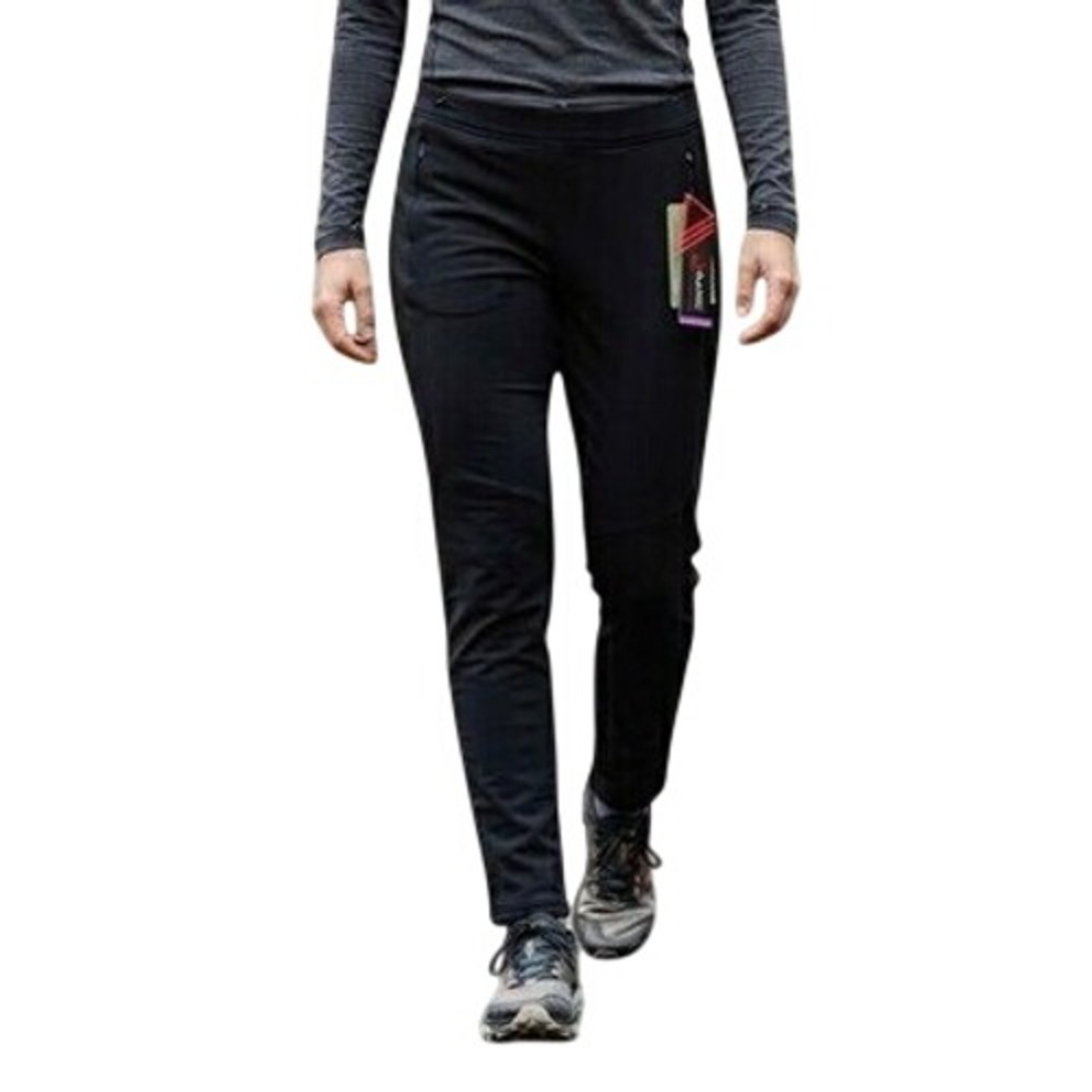 REI Co-op Womens Hyperaxis Fleece Pants Black Polartec Power Stretch Small
